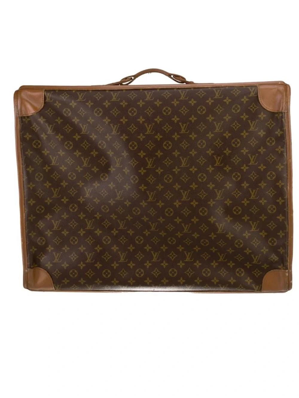 Louis Vuitton Dark Brown Travel Duffel with Adjustable Straps